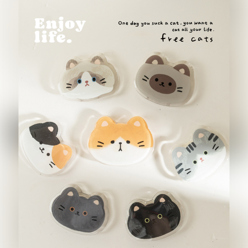 griptokรูปแมว-กริ๊บต๊อก-กริ๊บต็อก-phone-holder-ipad-holder-ที่วางโทรศัพท์มือถือรูปแมว-แมวน่ารัก-รูปตัวการ์ตูนแมว