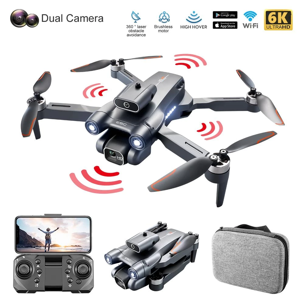 DJI LS-S โดรนติดกล้อง 6K UHD มอเตอร์ไร้แปรงถ่าน บินนิ่ง เสถียร พร้อมระบบหลบสิ่งกีดขวาง 360°