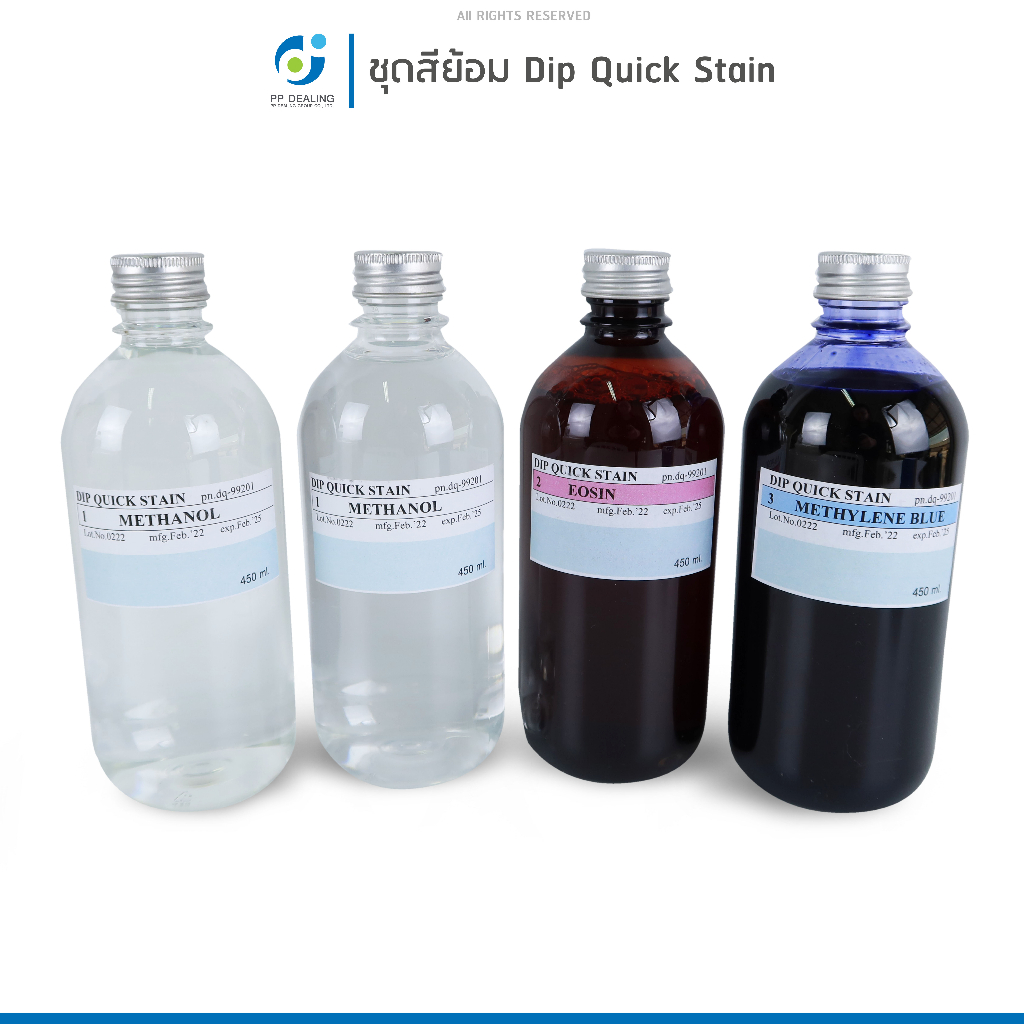 ชุดสีย้อม Dip Quick Stain Set (4x450ml) Shopee Thailand