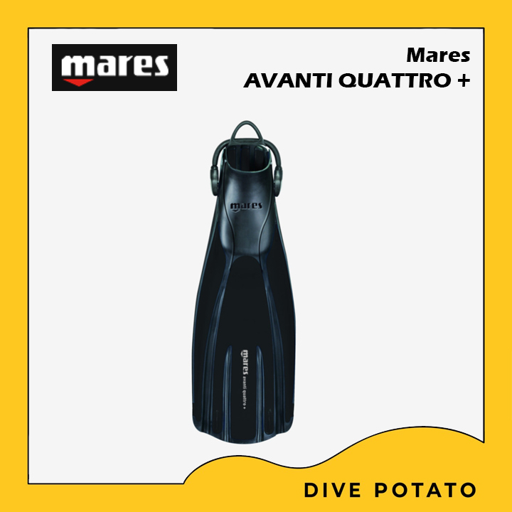 mares-fins-avanti-quattro-for-scuba-diving-ฟินดำน้ำ-ตีนกบดำน้ำ-ตีนกบดำน้ำลึก-ตีนกบเปิดข้อเท้าใส่กับบูท