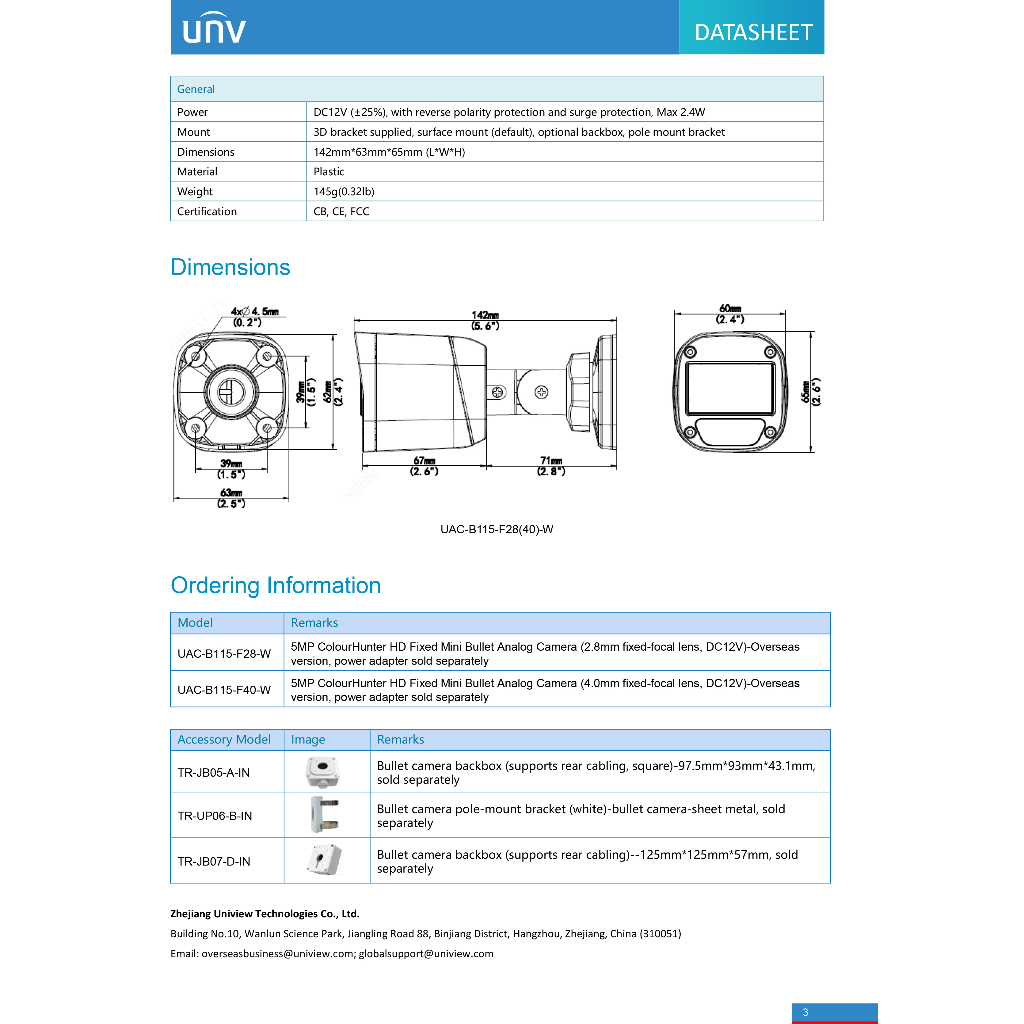 uniview-เซ็ตกล้องวงจรปิดระบบ-hd-5-ล้านพิกเซล-4-ch-colorhunter-xvr301-04g3-uac-b115-w-2-8-4-mm-x-4-ภาพสี-24-ชม