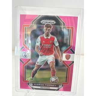 2022-23 Panini Prizm Premier League Soccer Cards Arsenal #157 Kieran Tierney/199