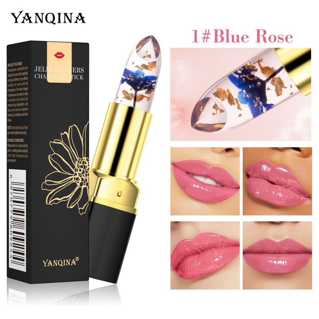 สินค้าพร้อมส่ง-rose-lipstick-ลิปสติกเปลี่ยนสี-สีสวย-ติดทนนาน