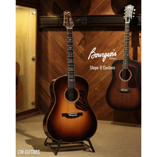 กีต้าร์โปร่ง Bourgeois Slope D Custom ADIRONDACK SPRUCE /MADAGASCAR ROSEWOOD กีตาร์ Acoustic Guitar กีตาร์โปร่ง