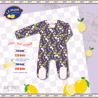 (ตำหนิ) 05 - Lemon - Two-way Zipper คลุมเท้า ( สินค้าลดราคาเพราะมี shading ซื้อ​แล้วไม่รับเคลมนะคะ )