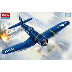 โมเดลประกอบ-academy-model-1-48-ac12353-vought-f4u-4-corsair-battle-of-jangjin-reservoir