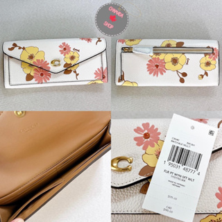 Coach Wyn Soft Wallet With Floral Print Style No. C9040 งาน Shop แท้📌