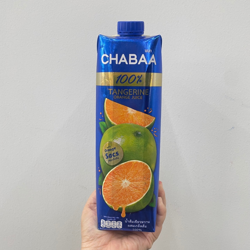 Chabaa น้ำผลไม้ 100% ตรา ชบา ขนาด 1000 มล. | Shopee Thailand