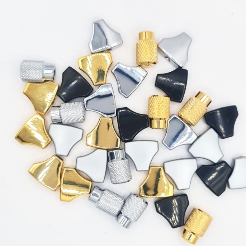 TUNER BUTTONS ลูกบิดกีต้าร์ Hipshot HS Chrome / Black / Gold / Satin