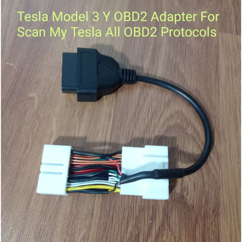 Tesla Model3 ModelY OBD2 Adapter For Scan My Tesla All OBD2 Protocols