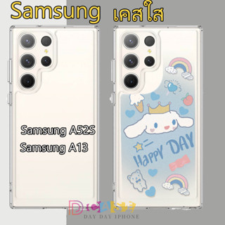 TPU เคสใส for Samsung A52S A10 A30S A13 A21S A02 A70 A33 A50 A51 A12 A22 A23 A71 A31 A32 S20 S22 S21Ultra FE เคสโทรศัพท์