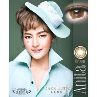 คอนแทคเลนส์สีเกาหลีรายเดือน รุ่น Anita (1 Pair) 5 คู่ แถม 1 คู่