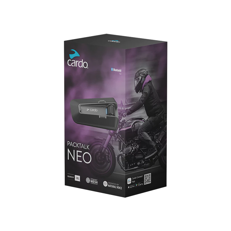 cardo Pack Talk NEO หูฟังบลูทูธติดหมวกกันน็อค