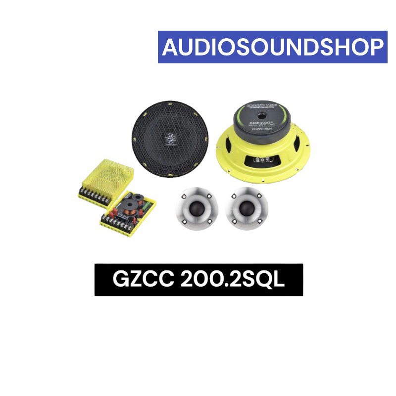 ลำโพงแยกชิ้น-ground-zero-8นิ้ว-gzcc-200-2sql-200-mm-8-2-way-component-speaker-system