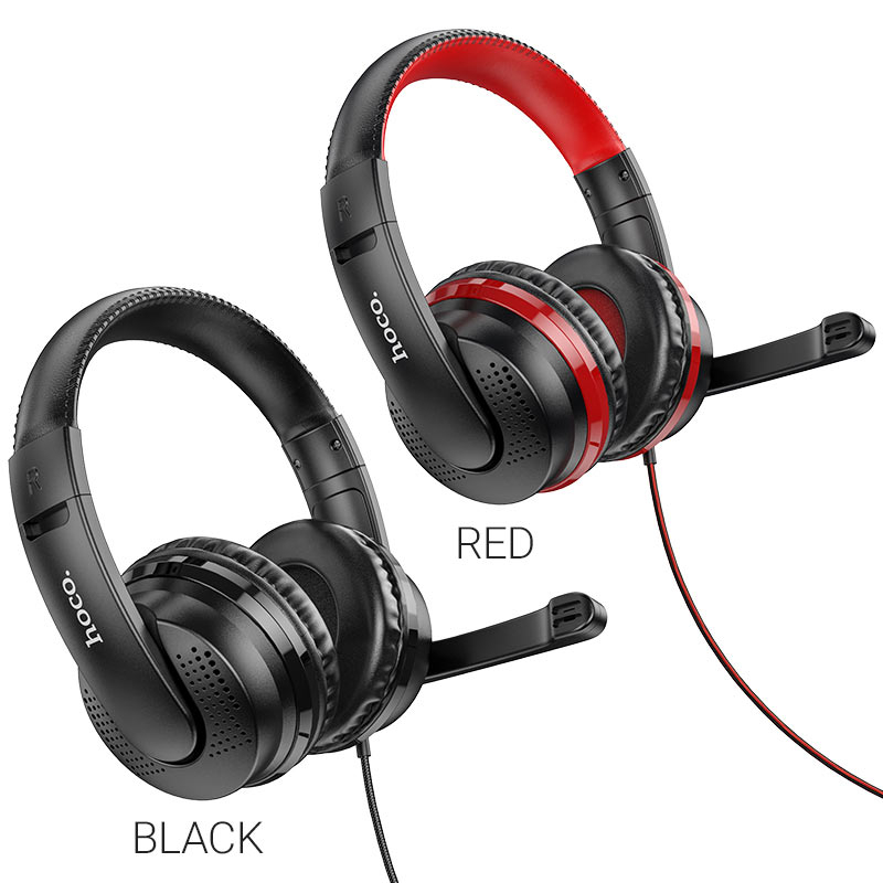 หูฟังครอบหูมีไมค์ฟังเพลงได้-hoco-headphones-w103-magic-tour-gaming-headset