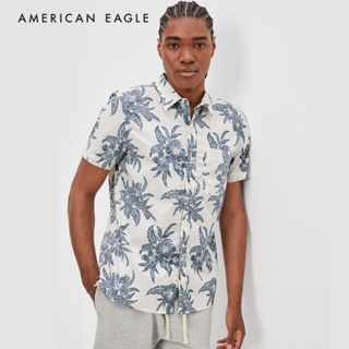 American Eagle Reverse Print Shirt เสื้อเชิ้ต ผู้ชาย (NMSH 015-5995-141)