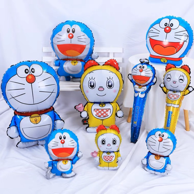 ลูกโป่งวันเกิด-ลูกโป่งฟอยล์-โดเรม่อนdoramon