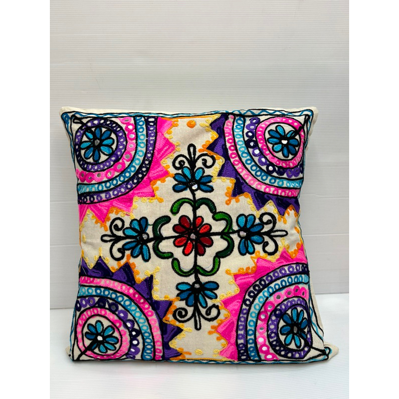 พร้อมส่ง-ปลอกหมอนอินเดีย-ปลอกหมอน-แต่งบ้าน-indian-pillow-case