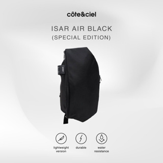 COTE&amp;CIEL กระเป๋าเป้ รุ่น ISAR AIR ECOYN สี BLACK กระเป๋าใส่โน๊ตบุ๊ค