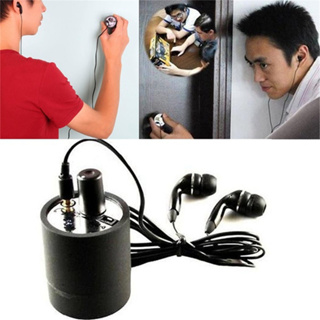 สินค้า 【ส่ง​เร็ว​ ส่งจากไทย】 เครื่องฟังทะลุกำแพง เครื่องฟังเสียง ฟังเสียงระยะไกล ไมโครโฟน USB Audio ตรวจสอบหูฟัง