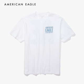 American Eagle Tie Dye T-Shirt เสื้อยืด ผู้ชาย แขนสั้น (NMTS 017-2910-101)
