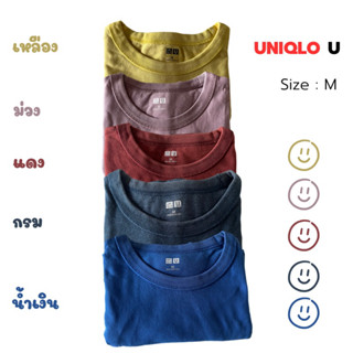 Uniqlo U (M) เสื้อยืด คอกลม แขนสั้น