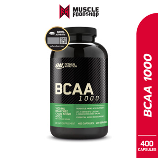 [ส่งฟรี !!] Optimum Nutrition BCAA 400 Capsules