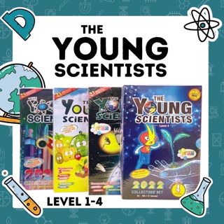 หนังสือชุด Young Scientist 2022 level 1-4 การ์ตูน วิทยาศาสตร์ การ์ตูนความรู้ stem ใหม่ ล่าสุด
