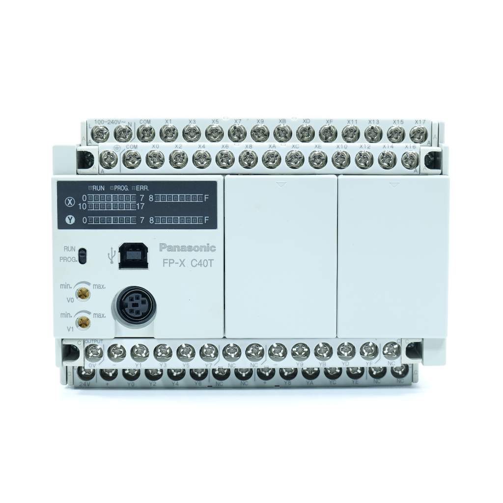 afpx-c40t-panasonic-fp-xc40t-afpx-c40t-f-fp-x-c40t-control-unit-plc-panasonic