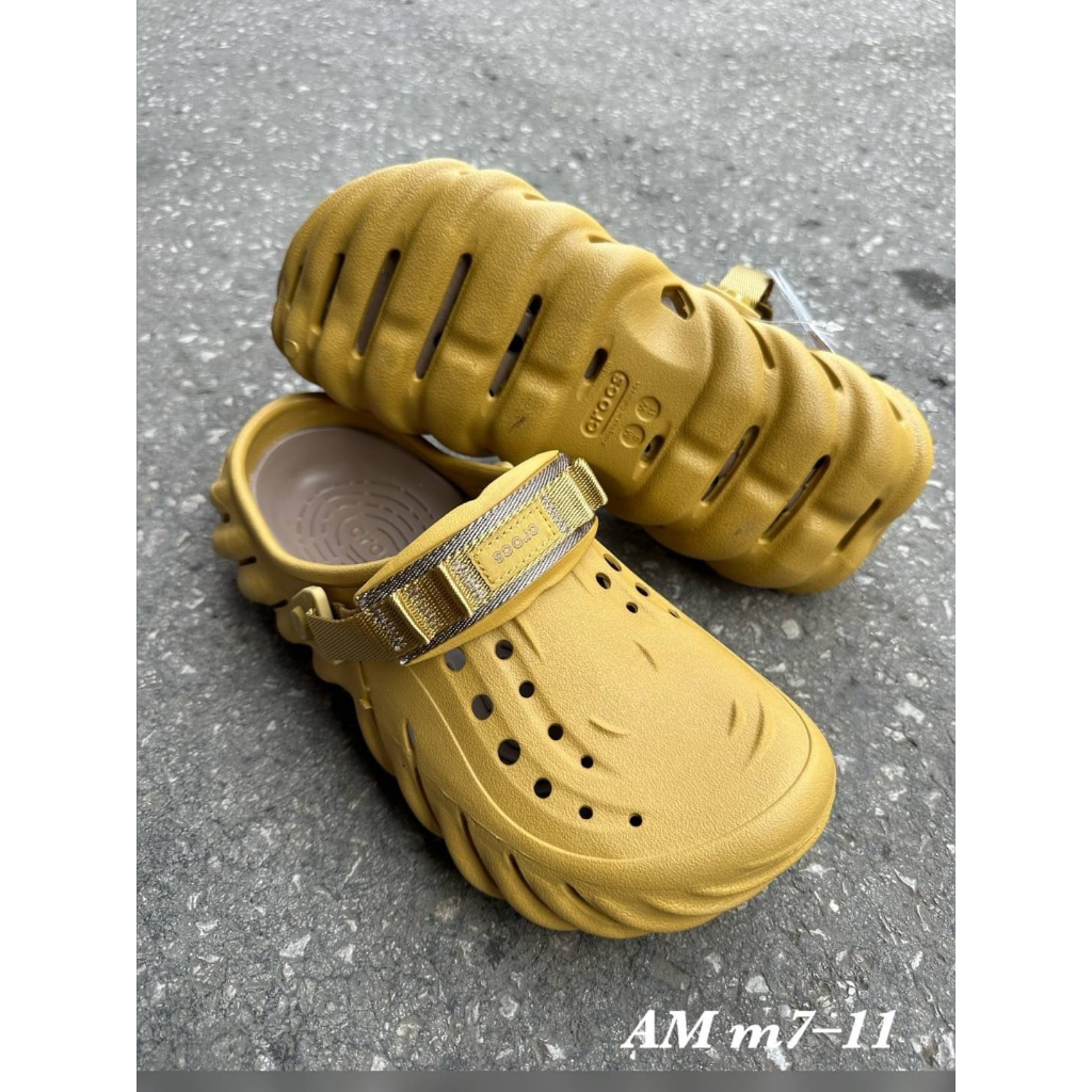 รองเท้าแตะเพื่อสุขภาพ-crocs-tela-รุ่นใหม่ล่าสุดผลิต-rubber-100