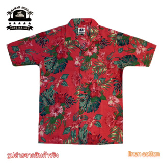 เสื้อเชิ้ตฮาวาย#hawaii shirt#เสื้อเชิ้ตลายดอกผู้ใหญ่ชายหญิง ตัดเย็บสไตล์ญี่ปุ่น