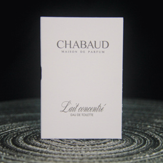 「 มินิน้ำหอม」 Chabaud Maison de Parfum Lait Concentré น้ำหอมผู้หญิง 1.5ML