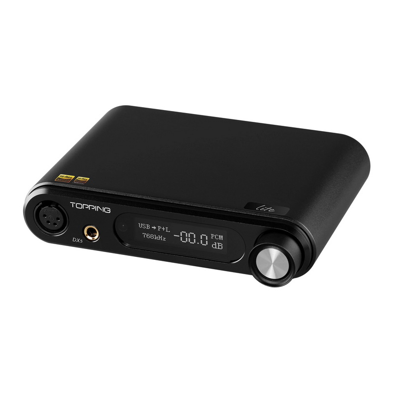 topping-dx5-lite-nfca-dac-amp-ตั้งโต๊ะ-รองรับ-dual-hi-res-ประกันศูนย์ไทย