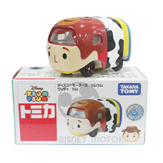 แท้ 100% จากญี่ปุ่น โมเดล ดิสนีย์ ซูม ซูม Disney Takara Tomy Tomica Motors Tsum Tsum Story Woody Toy Cars ใหม่มือ 1