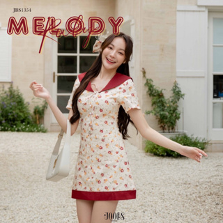 สินค้า #JBS1354 Melody Ruby Dress
