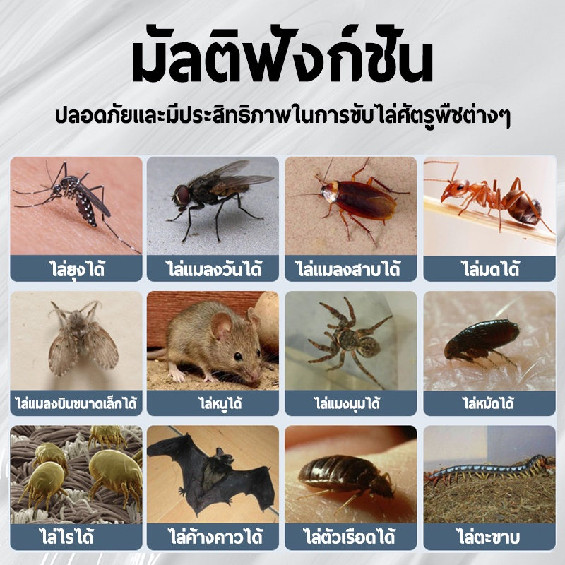 อัลตราซาวนด์-ไล่แมลง-เครื่องไล่หนูไฟฟ้าแบบครอบคลุมเต็มรูปแบบ-อุปกรณ์ไล่หนู-ที่ไล่หนูไฟฟ้า-ไล่หนูในบ้าน