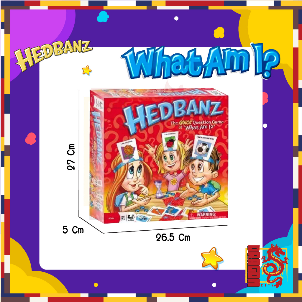 การ์ดเกม-what-am-i-hedbanz-เกมส์ยอดนิยม-เกมส์ทายใบ้คำบนหัว-บอร์ดเกมส์-เกมส์ครอบครัว-เกมส์งานปาร์ตี้-เกมส์ทายปริศนา