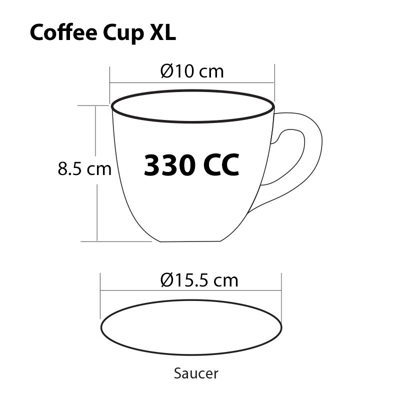 waffle-ถ้วยกาแฟ-330-cc-size-xl-ถ้วยกาแฟสีขาวลายจุด-พร้อมจานรอง-รหัสสินค้า-1618-067