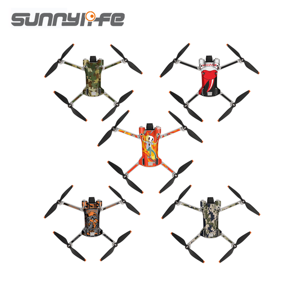 dji-mini-3-pro-rc-sunnylife-rc-n1-pvc-stickers-protective-skin-film-scratch-proof-accessories-สติกเกอร์ฟิล์ม-ป้องกันรอยข