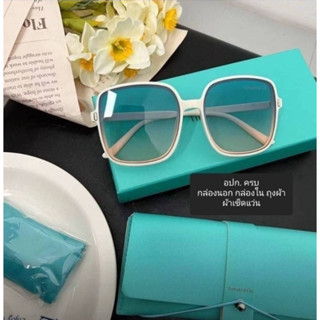 เเว่นตาเเบรนด์ TIFFANY &amp; Co. ไล่สี เลนส์กันUV สำหรับแดดที่ไม่จัดมาก #แว่น #แว่นตา #แว่นตากันแดด #แว่นกันแดด