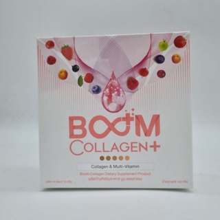 ภาพหน้าปกสินค้าหมดอายุ 2024 Boom Collagen Plus บูม คอลลาเจน พลัส 1กล่อง มี 14ซอง ที่เกี่ยวข้อง