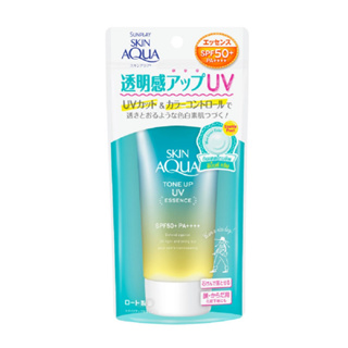 Sunplay Skin Aqua Tone Up Uv Essence Spf 50+ Pa++++ (Mint Green) 80G ซันเพลย์ สกิน อะควา โทนอัพ ยูวี เอสเซ้นซ์ เอสพีเอฟ 50+ พีเอ++++ (มิ้นท์ กรีน) 80กรัม