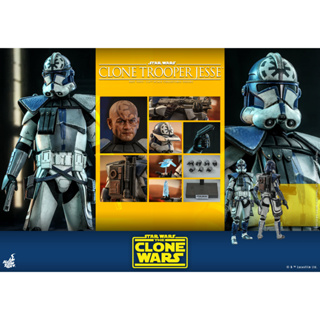 *ออกใบกำกับภาษีได้* พร้อมส่ง Hot Toys TMS064 1/6 Star Wars: The Clone Wars™ - Clone Trooper Jesse™
