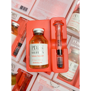 (🌼แท้ / พร้อมส่ง🌼) Dermaline korea PDRN Solution Salmon Ampoule Serum 35 ml. เซรั่มกู้ผิว แก้หน้าพัง ผิวเนียน