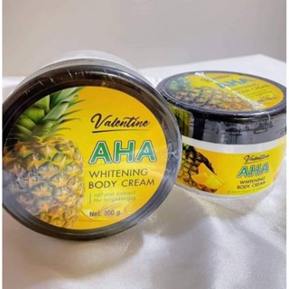 🍍โลชั่นบำรุงผิวกายสูตรเข้มข้น AHA Whitening Body Cream