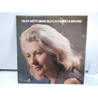 1LP Vinyl Records แผ่นเสียงไวนิล  HELEN WATTS SINGS BACH, SCHUBERT &amp; BRAHMS  (J10B23)