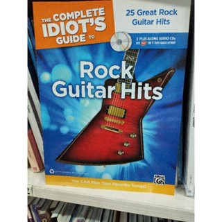 THE COMPLETE IDIOT GUIDE TO ROCK GUITAR HITS W/2CD (ALF)038081382753