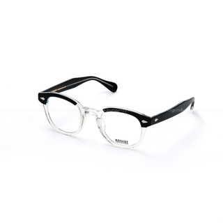 กรอบแว่นตา Moscot รุ่น Lemtosh RX : Black Crysatl (กรอบดำเฟดใส) มีขนาด 46 // 49 มม.