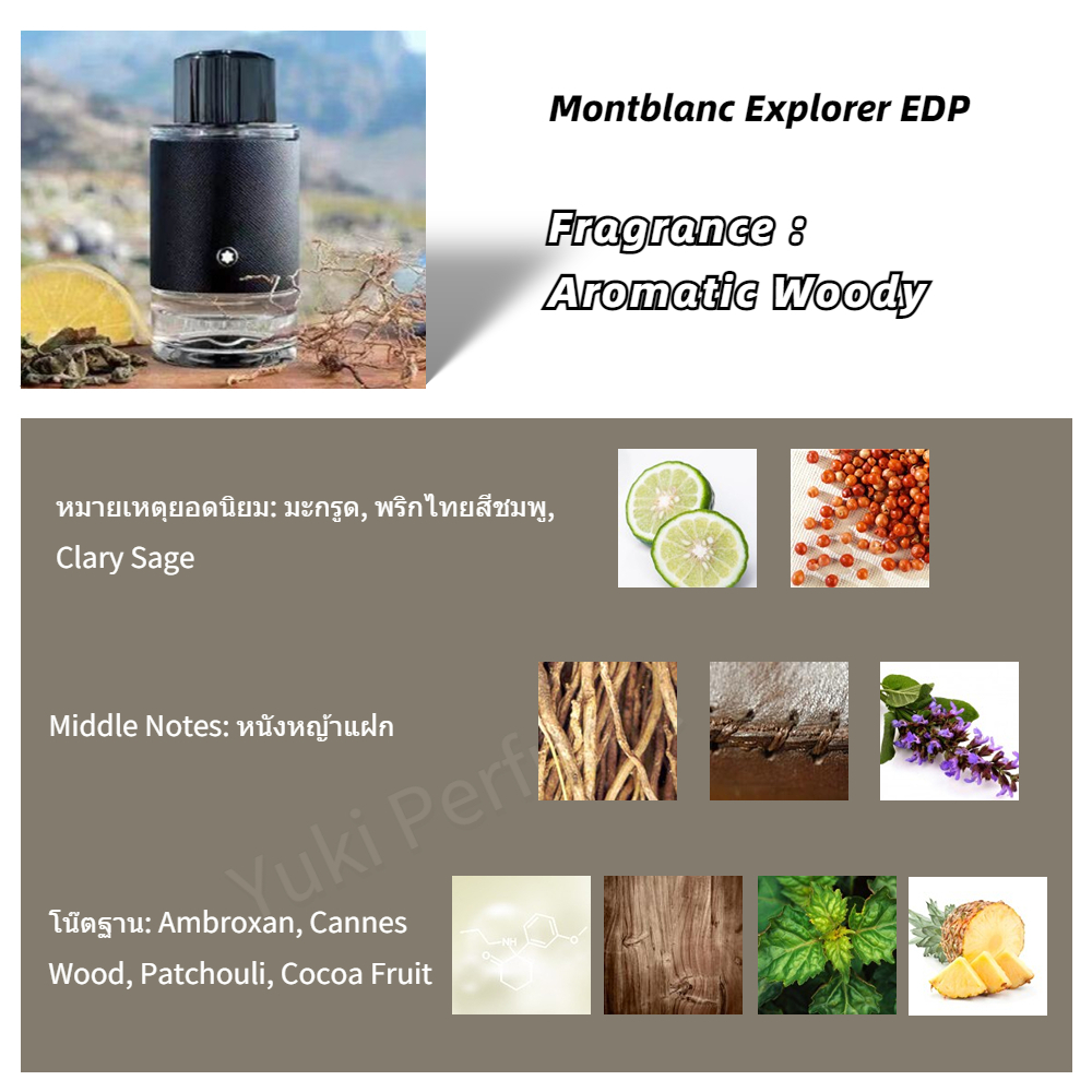 สินค้าพร้อมส่ง-ของแท้-montblanc-explorer-edp-2ml-5ml-10ml-น้ําหอมwithatของแท้-น้ำหอมติดทนนาน