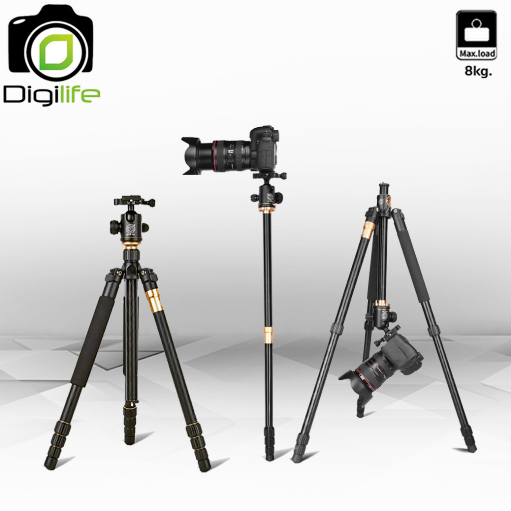 qzsd-tripod-รุ่น-q999-professional-ขาตั้ง-ขาตั้งกล้อง-อเนกประสงค์-monopod-กลับหัว-พาโนราม่า-ถ่ายรูป-ถ่ายวิดีโอ